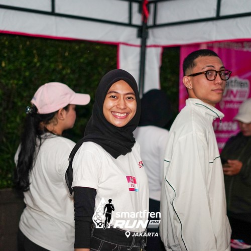Race photo from SMARTFREN RUN 2026 VIBES