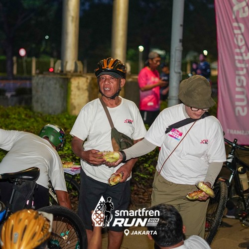 Race photo from SMARTFREN RUN 2026 VIBES