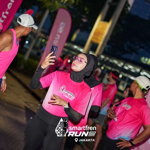 Race photo from SMARTFREN RUN 2026 VIBES