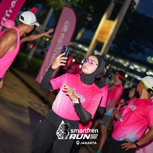 Race photo from SMARTFREN RUN 2026 VIBES