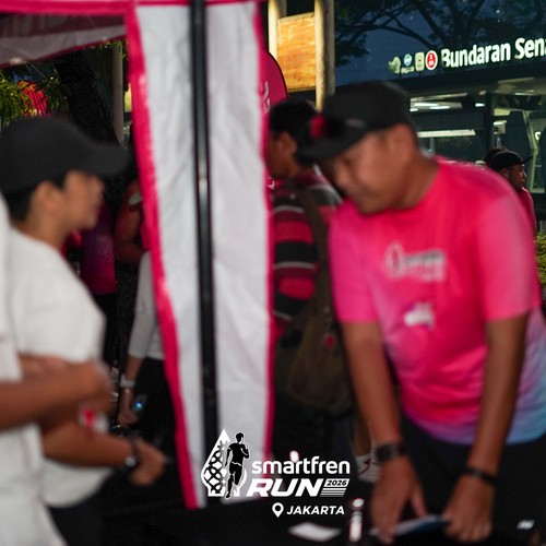 Race photo from SMARTFREN RUN 2026 VIBES