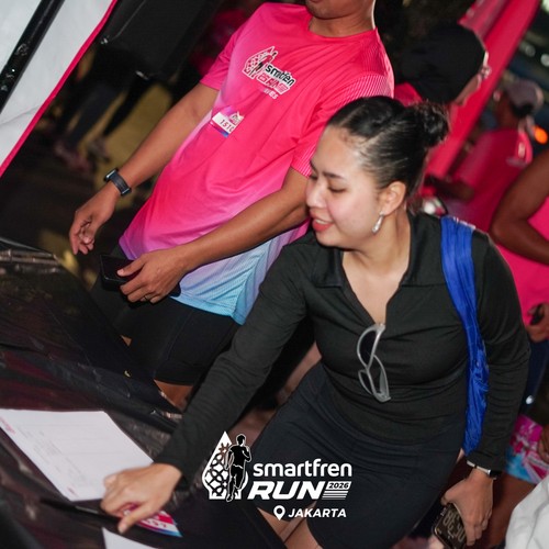 Race photo from SMARTFREN RUN 2026 VIBES