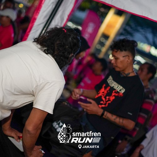 Race photo from SMARTFREN RUN 2026 VIBES