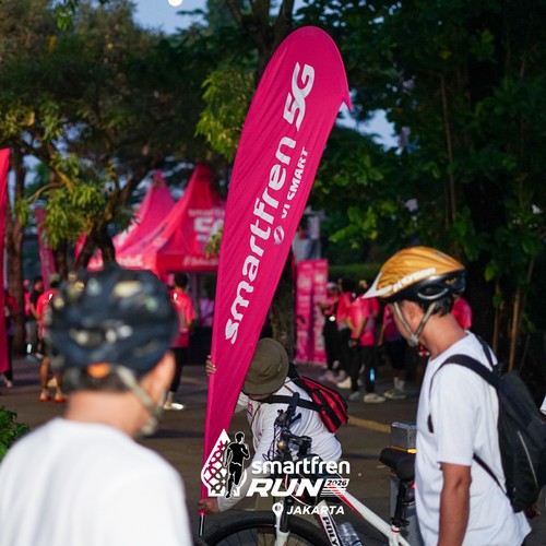 Race photo from SMARTFREN RUN 2026 VIBES