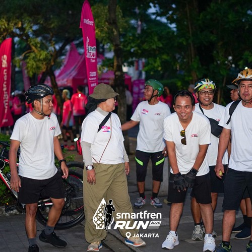 Race photo from SMARTFREN RUN 2026 VIBES