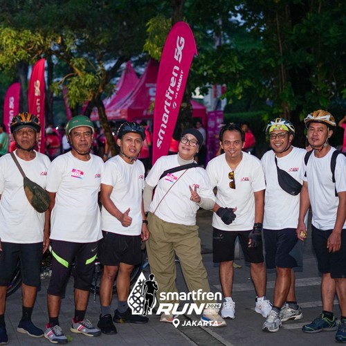 Race photo from SMARTFREN RUN 2026 VIBES