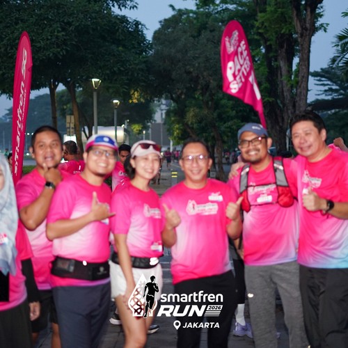 Race photo from SMARTFREN RUN 2026 VIBES