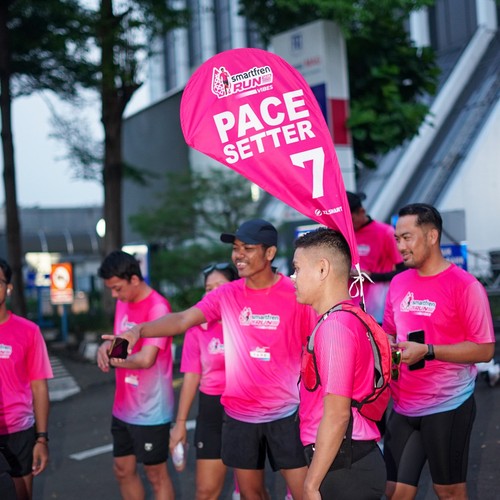Race photo from SMARTFREN RUN 2026 VIBES