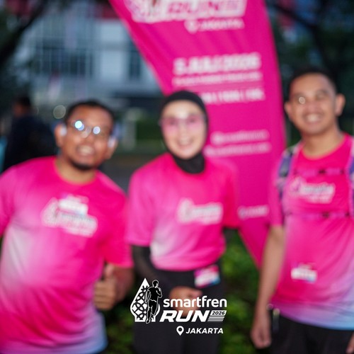 Race photo from SMARTFREN RUN 2026 VIBES
