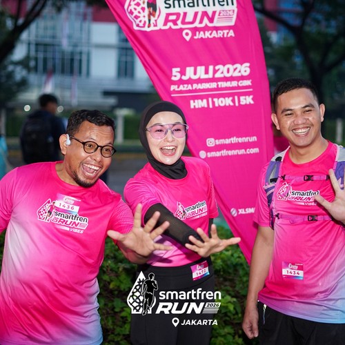 Race photo from SMARTFREN RUN 2026 VIBES