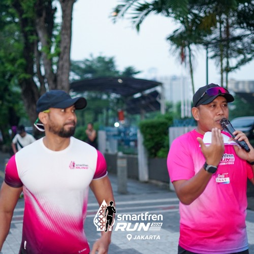 Race photo from SMARTFREN RUN 2026 VIBES