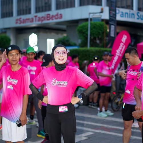 Race photo from SMARTFREN RUN 2026 VIBES