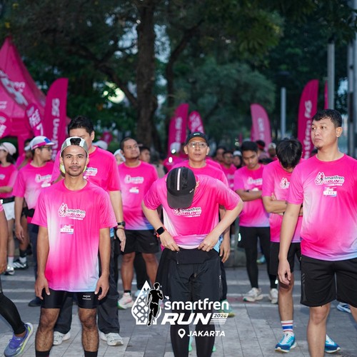 Race photo from SMARTFREN RUN 2026 VIBES