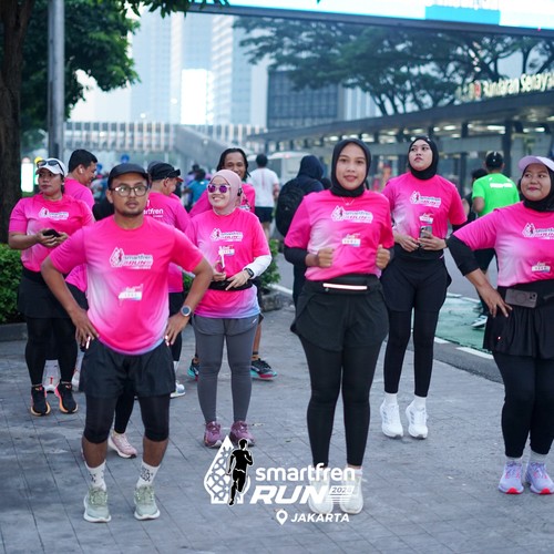 Race photo from SMARTFREN RUN 2026 VIBES
