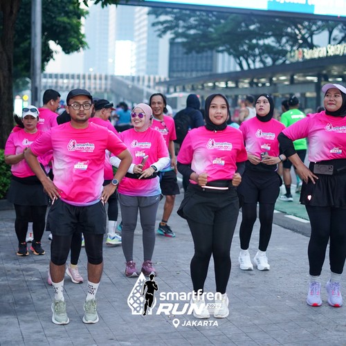 Race photo from SMARTFREN RUN 2026 VIBES