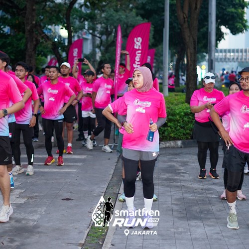 Race photo from SMARTFREN RUN 2026 VIBES