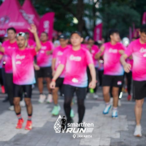Race photo from SMARTFREN RUN 2026 VIBES