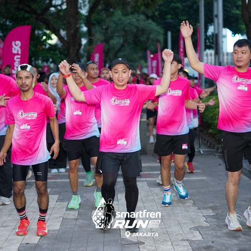 Race photo from SMARTFREN RUN 2026 VIBES