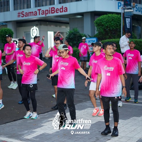 Race photo from SMARTFREN RUN 2026 VIBES