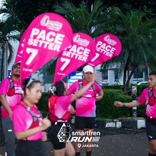 Race photo from SMARTFREN RUN 2026 VIBES