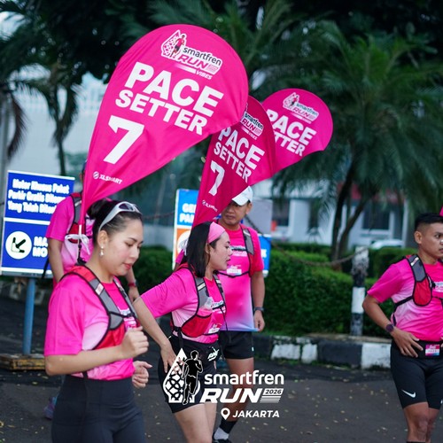 Race photo from SMARTFREN RUN 2026 VIBES