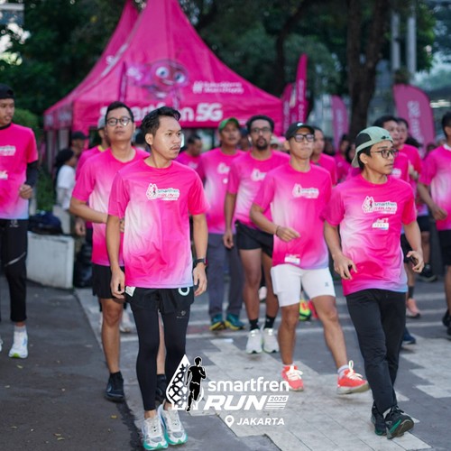 Race photo from SMARTFREN RUN 2026 VIBES