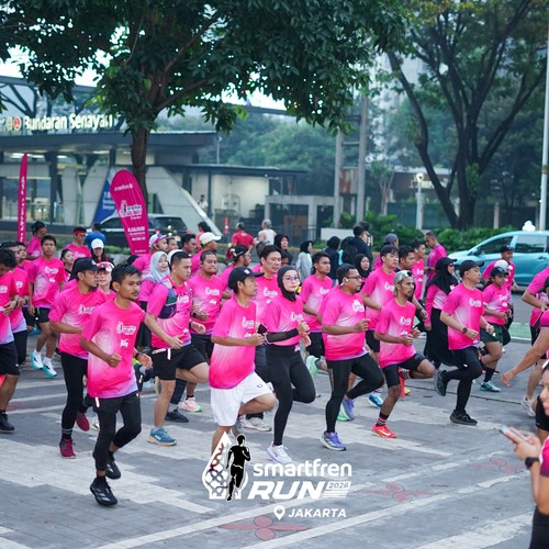 Race photo from SMARTFREN RUN 2026 VIBES