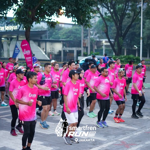 Race photo from SMARTFREN RUN 2026 VIBES
