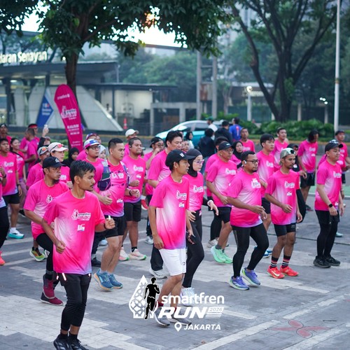 Race photo from SMARTFREN RUN 2026 VIBES