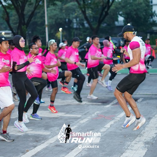 Race photo from SMARTFREN RUN 2026 VIBES