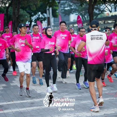 Race photo from SMARTFREN RUN 2026 VIBES