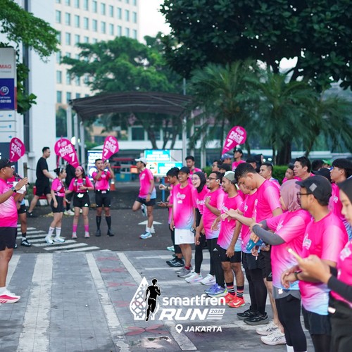 Race photo from SMARTFREN RUN 2026 VIBES