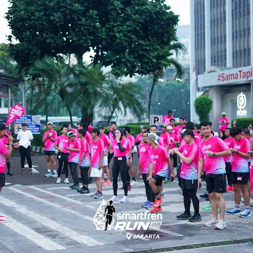 Race photo from SMARTFREN RUN 2026 VIBES