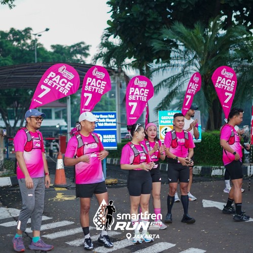 Race photo from SMARTFREN RUN 2026 VIBES