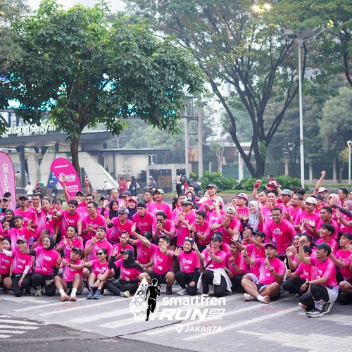 Race photo from SMARTFREN RUN 2026 VIBES