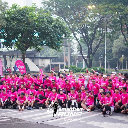 Race photo from SMARTFREN RUN 2026 VIBES