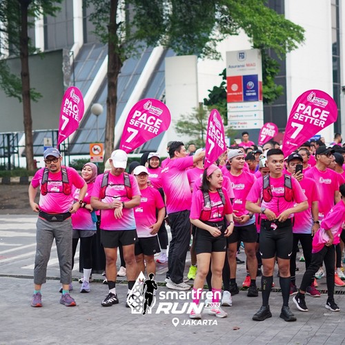 Race photo from SMARTFREN RUN 2026 VIBES