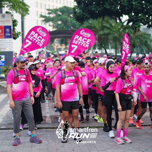 Race photo from SMARTFREN RUN 2026 VIBES