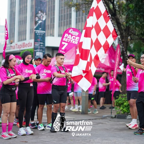 Race photo from SMARTFREN RUN 2026 VIBES
