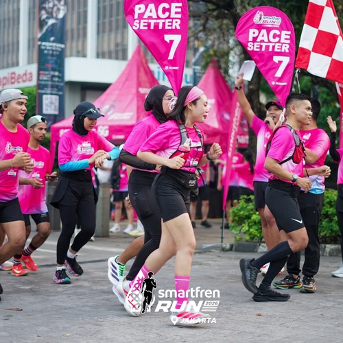 Race photo from SMARTFREN RUN 2026 VIBES