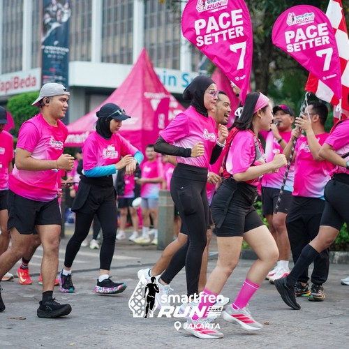 Race photo from SMARTFREN RUN 2026 VIBES