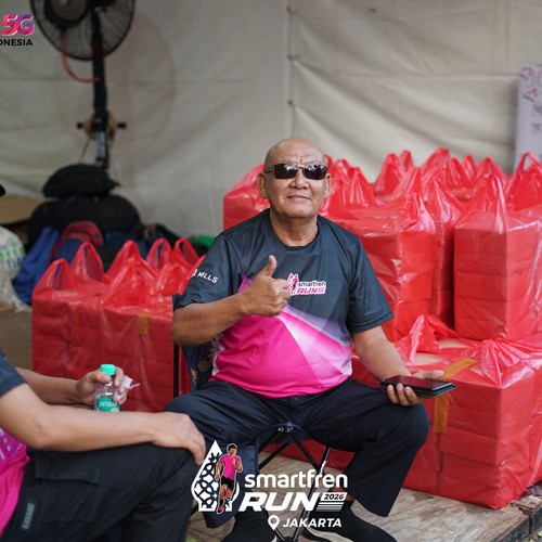 Race photo from SMARTFREN RUN 2026