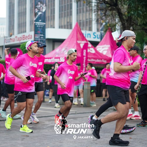 Race photo from SMARTFREN RUN 2026 VIBES