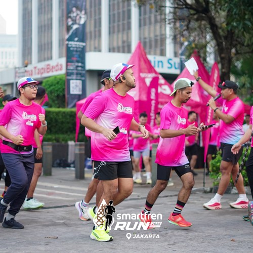 Race photo from SMARTFREN RUN 2026 VIBES