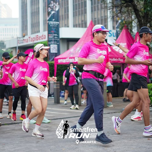 Race photo from SMARTFREN RUN 2026 VIBES