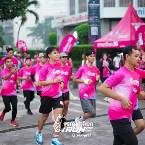 Race photo from SMARTFREN RUN 2026 VIBES