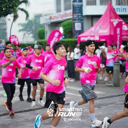 Race photo from SMARTFREN RUN 2026 VIBES
