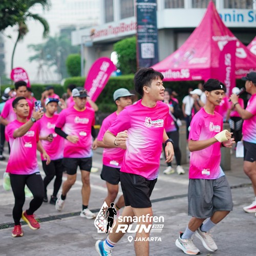 Race photo from SMARTFREN RUN 2026 VIBES