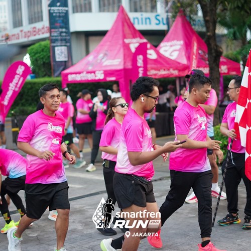 Race photo from SMARTFREN RUN 2026 VIBES