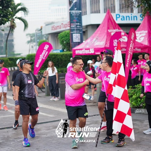 Race photo from SMARTFREN RUN 2026 VIBES